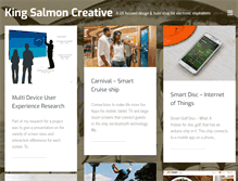 Tablet Screenshot of king-salmon.com